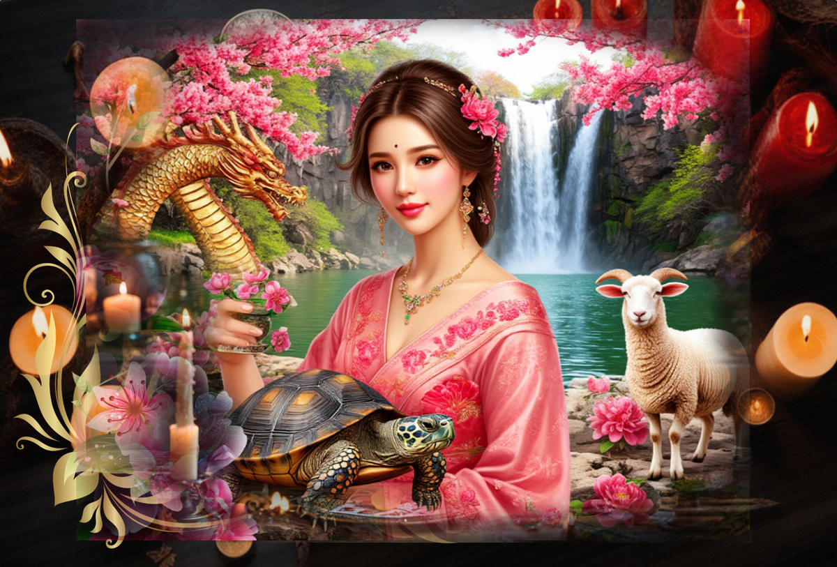 Фен-Шуй Пасьянс для Овнов на ближайшее будущее