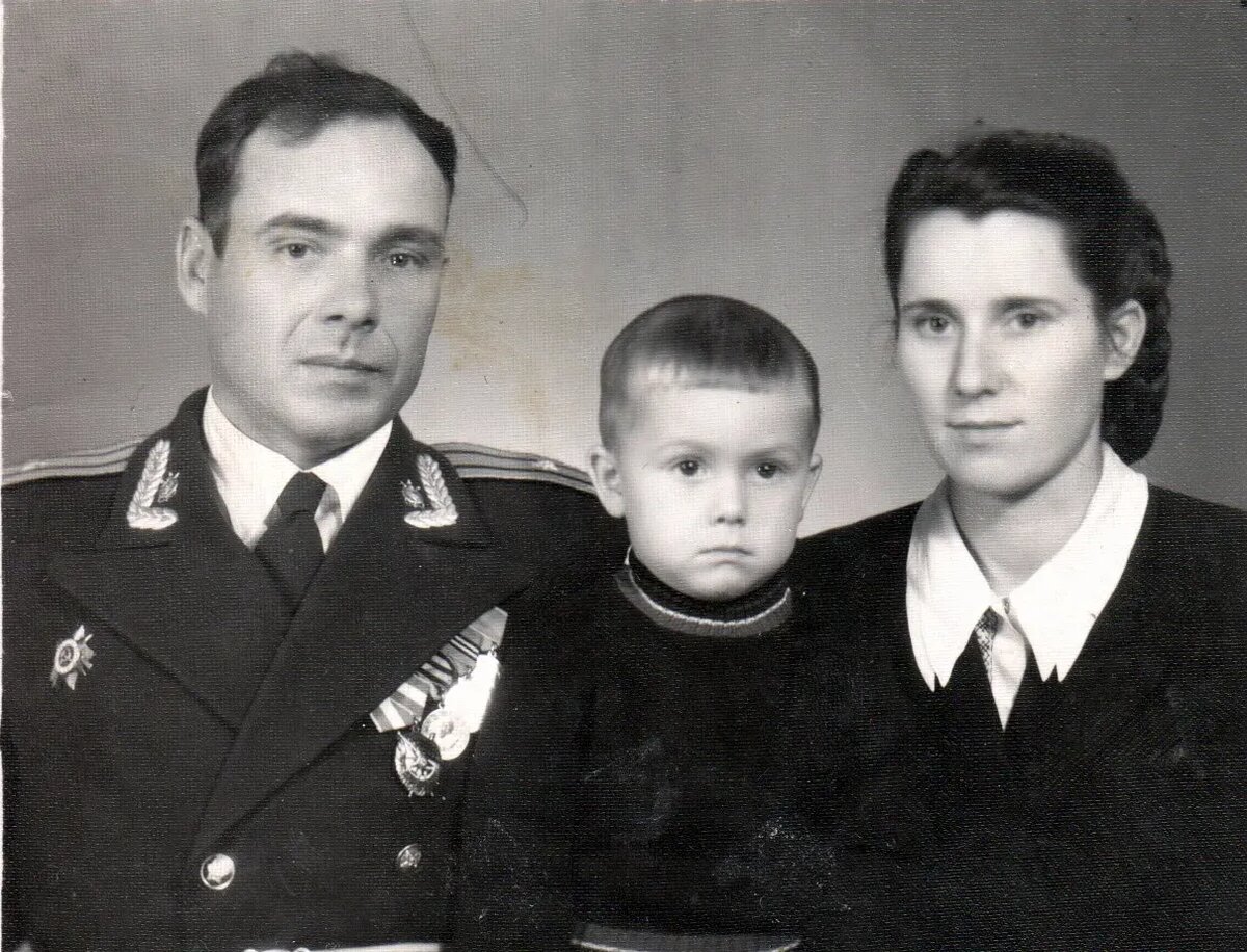 Семья Чаплыгиных, г.Севастополь, 1956 г.

