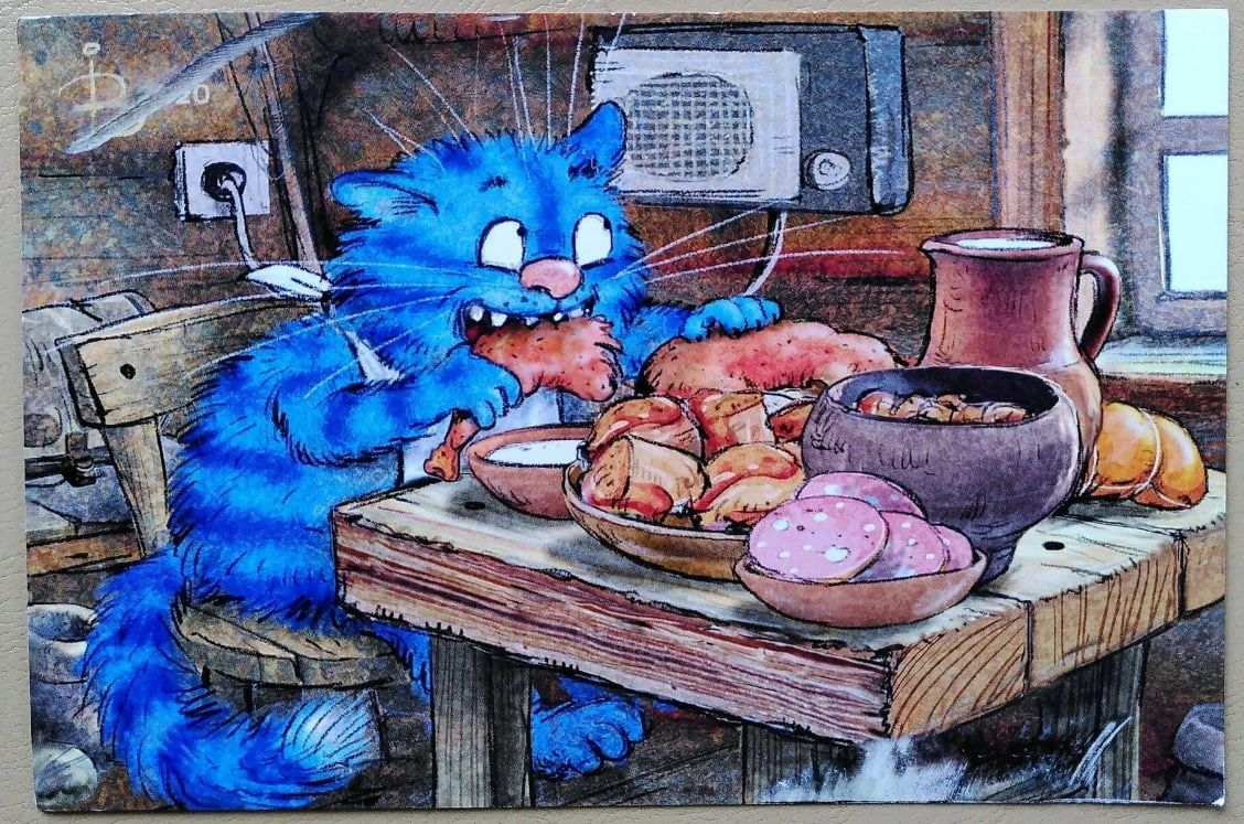 очаровательный котик Рины Зенюк