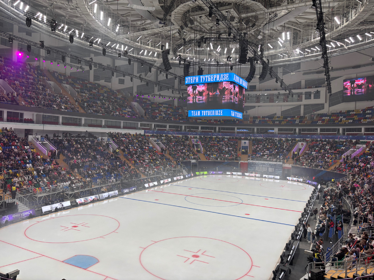 Фото автора, сделанное минут за 10 до начала шоу 