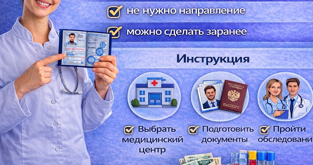 📄 Можно ли сделать медкнижку без работодателя?