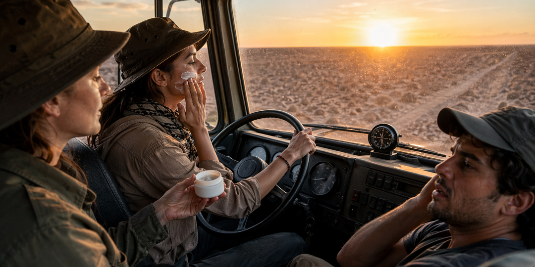 – Послушай, это очень важно... – он наклонился вперёд, пытаясь заглянуть в глаза подруги за рулём. – Лере обязательно нужно намазать лицо