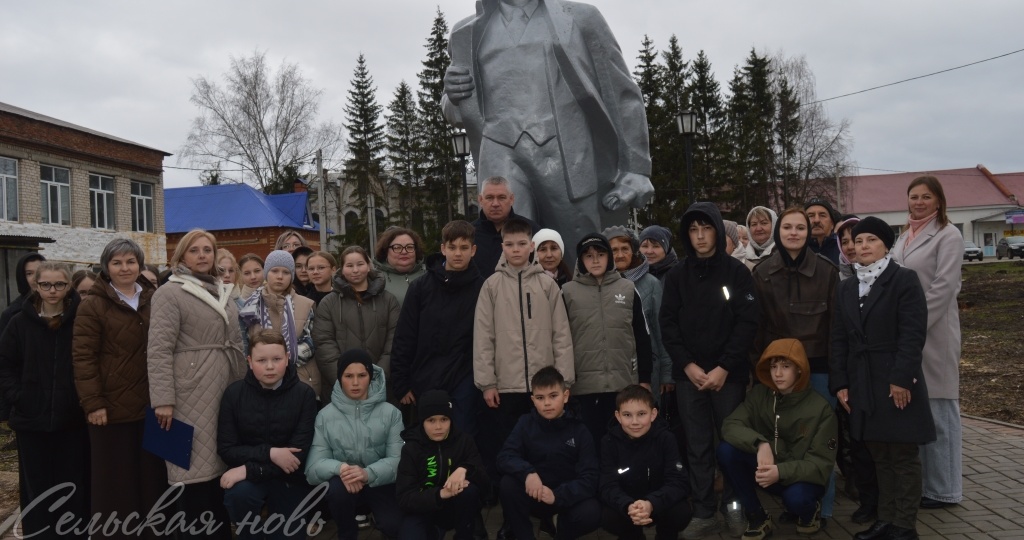 В Аксубаеве отметили День рождения Ленина