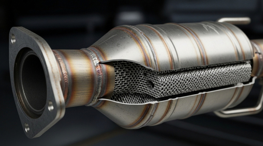 Чистый катализатор без замены и ремонта