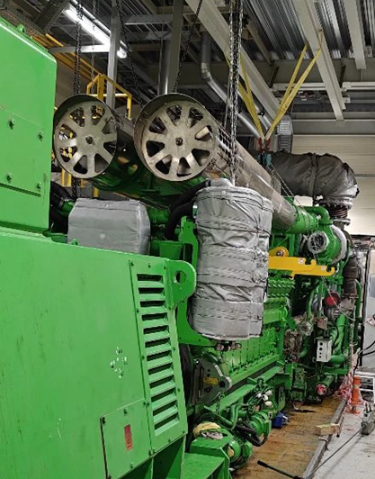 Запчасти для газопоршневых установок Jenbacher