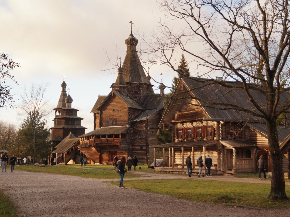 Музей деревянного зодчества «Витославлицы», где проводят фестиваль «Капустки».