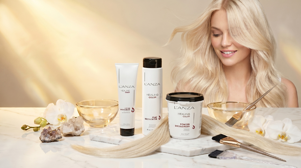 Депигментирующий крем, пудра и осветляющая глина L'ANZA 