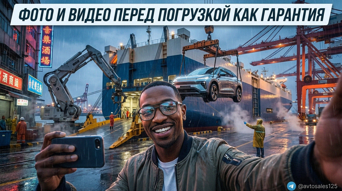    Осмотр и фиксация состояния автомобиля перед отправкой автовозом Авто Сейлс