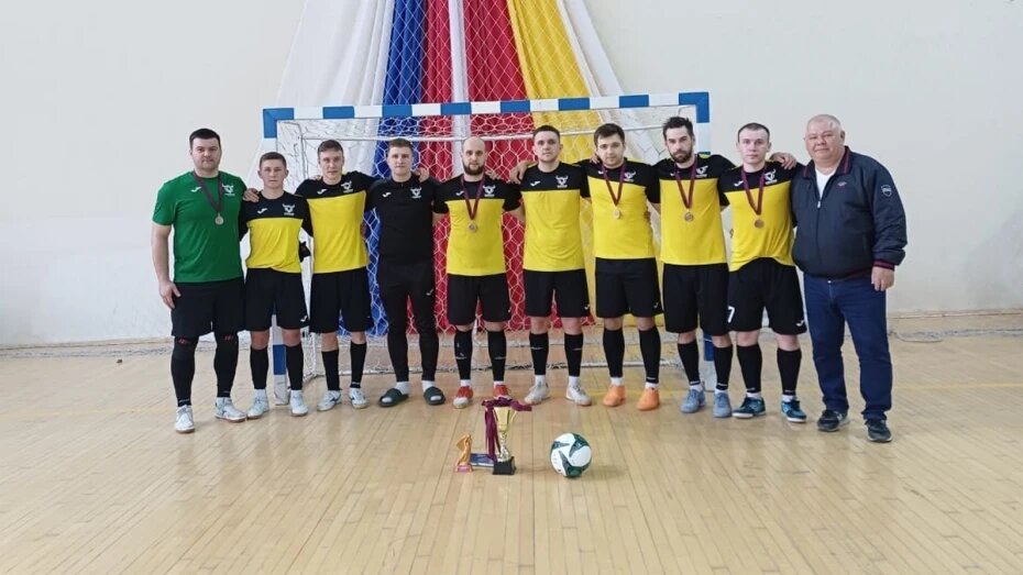 Хохольский клуб «Хлебороб» стал бронзовым призером всероссийских соревнований по футзалу