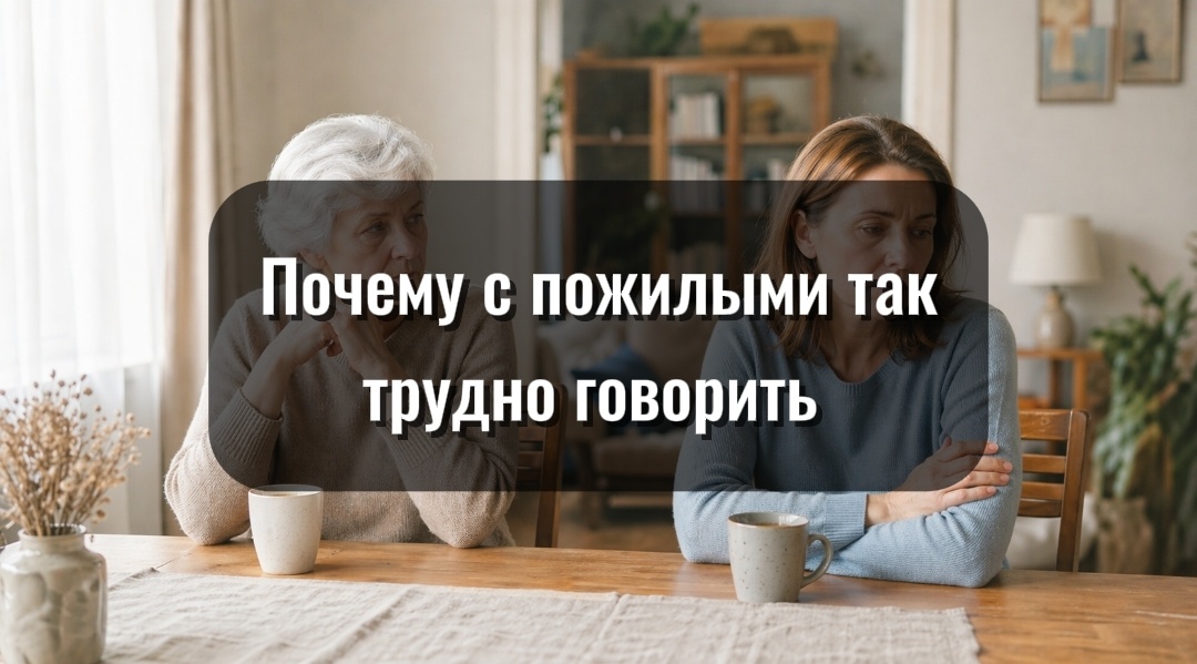 Когда близкий человек стареет, труднее всего иногда оказывается не помощь сама по себе, а ощущение, что привычный разговор больше не приводит ни к пониманию, ни к спокойствию.
