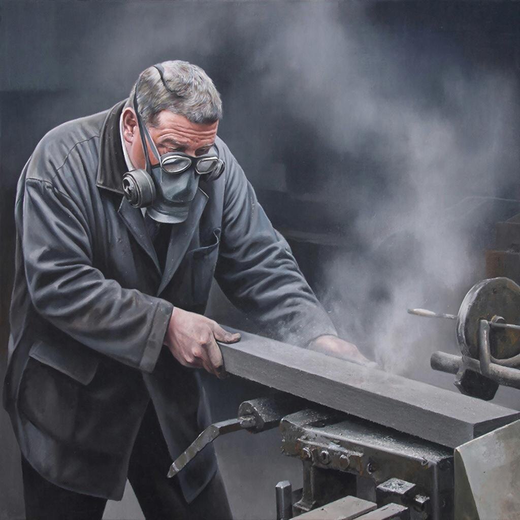 Асбестовая пыль.