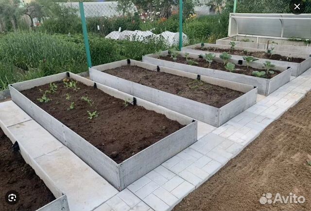 Красивые грядки.