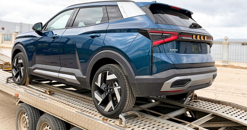 Lada Azimut впервые запечетлили вживую