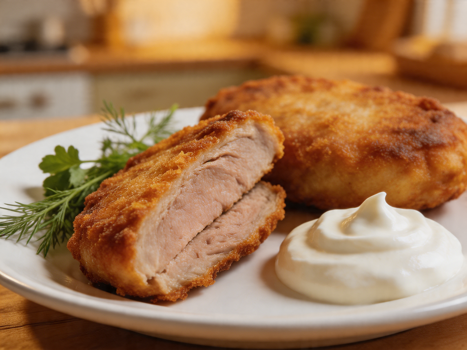 печёночные котлеты с золотистой корочкой и сочной серединой
