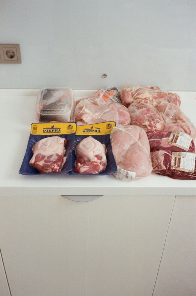 птица, мясо, рыба 