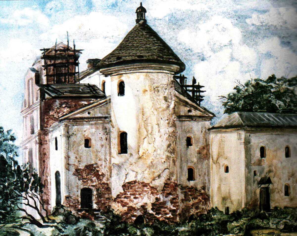 Иезуитский костел. Мстиславль