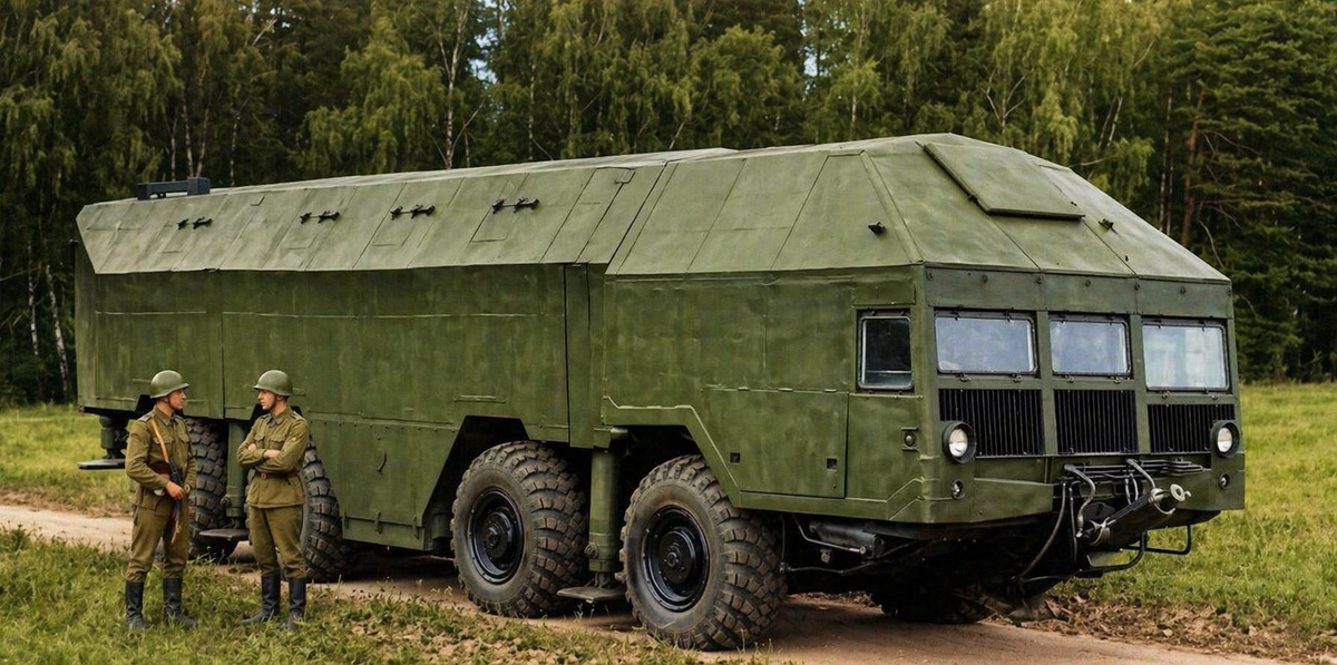 «Редут»: советская машина, которая умела уходить под землю вместе со штабом
