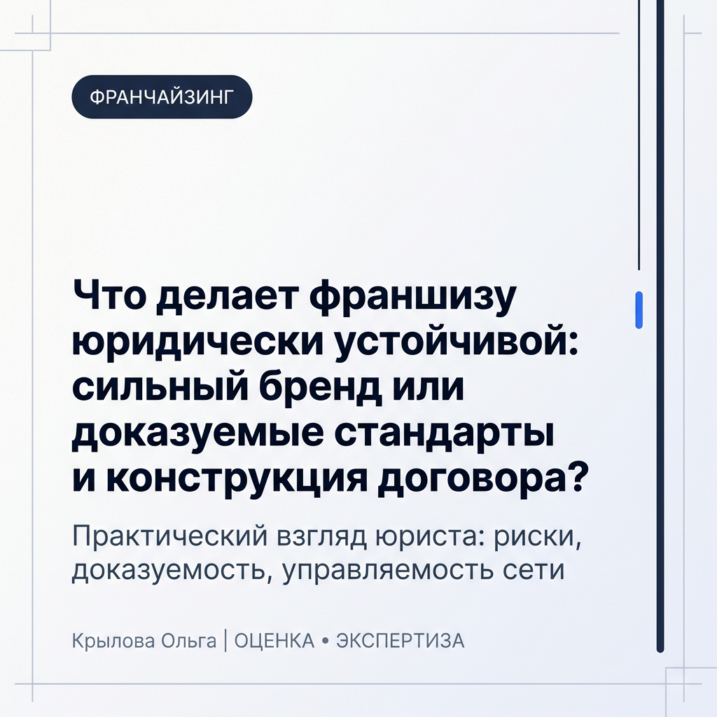 Франшиза в судебных спорах