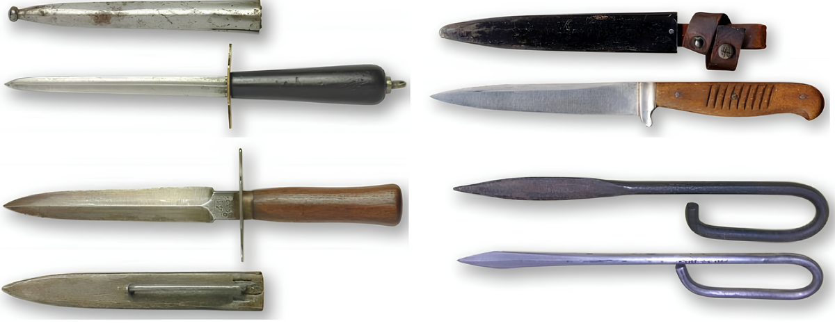 Окопные ножи Первой мировой войны