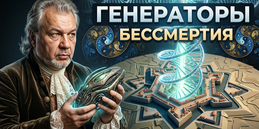 Владимир Шемшук: "Звёздчатые крепости - Генераторы бессмертия!"