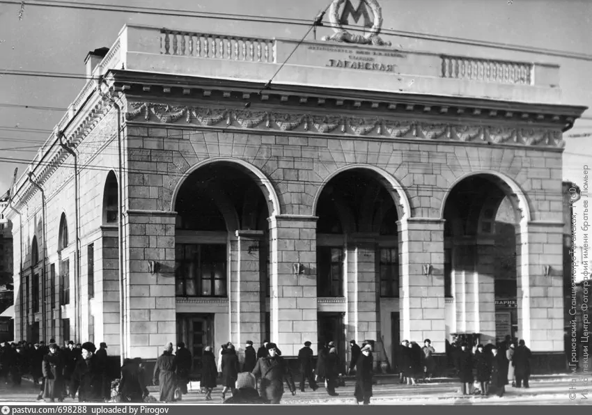 Станция метро "Таганская", 1956 – 1965 год. Автор Наум Грановский.