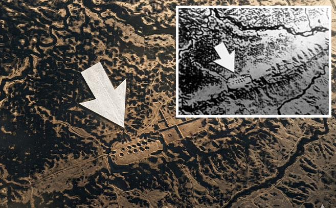 ИИ интерпретирует фотографию НАСА C S11 32W071 03