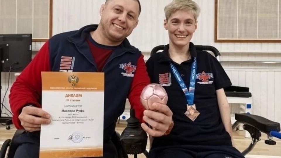 Спортсменка из Барнаула стала призеркой чемпионата России по бочча