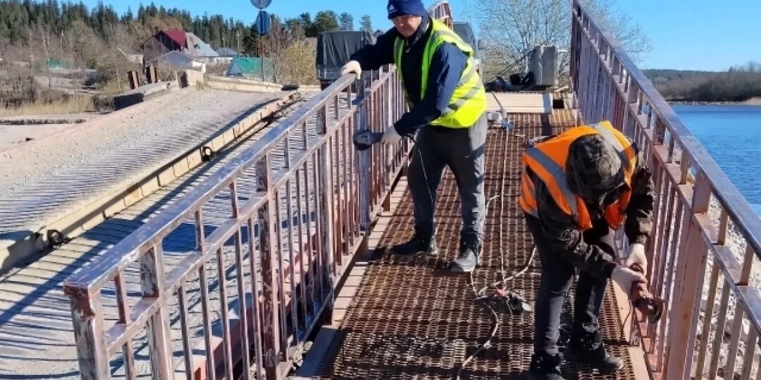 Мост на остров Риеккалансаари в Приладожье обещают отстроить в 2028 году