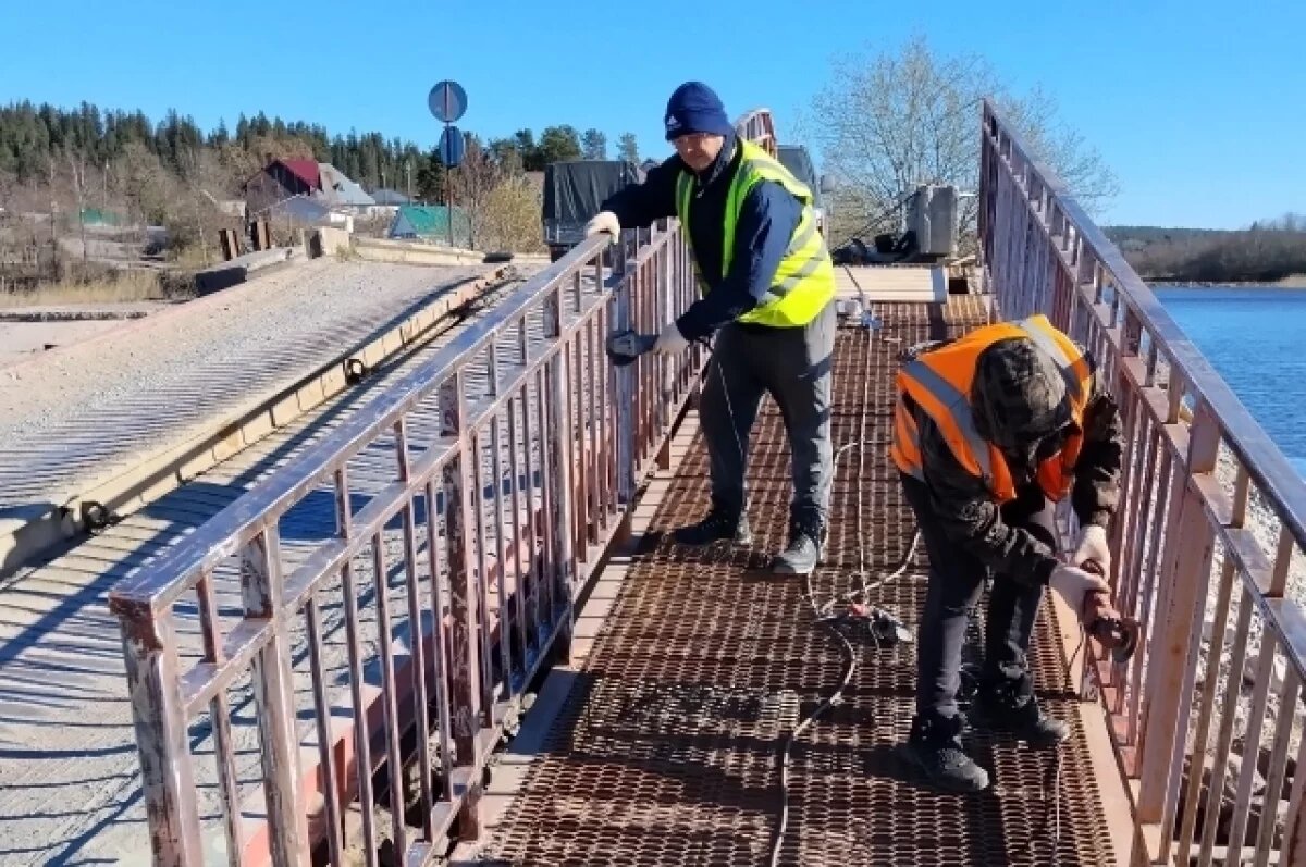    Мост на остров Риеккалансаари в Приладожье обещают отстроить в 2028 году