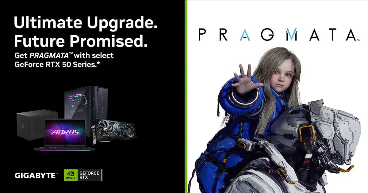    Gigabyte раздаст Pragmata в комплекте с GeForce RTX 50 и ПК