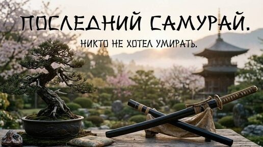 Пришло время сделать харакири. Но что-то его удерживало. И он обратился за помощью к дочери.