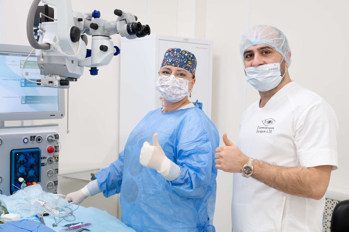 Замена хрусталиков в клинике МОК - лучшее качество зрения