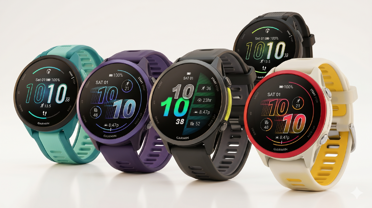 Garmin Forerunner в 2026 году. Forerunner 165 / Forerunner 165 Music / Forerunner 570 42мм / Forerunner 570 47мм / Forerunner 970