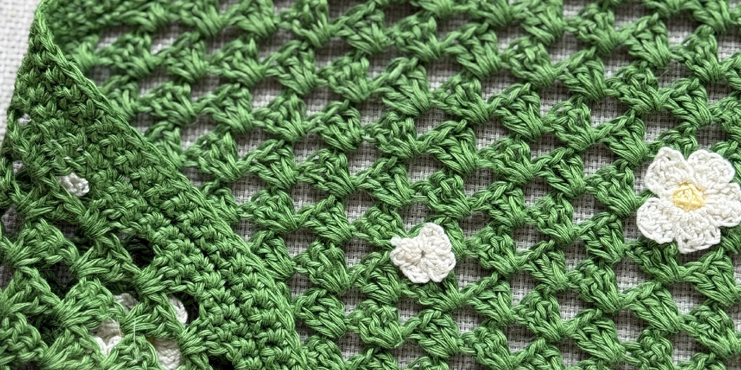 Косынка «земляничная полянка»