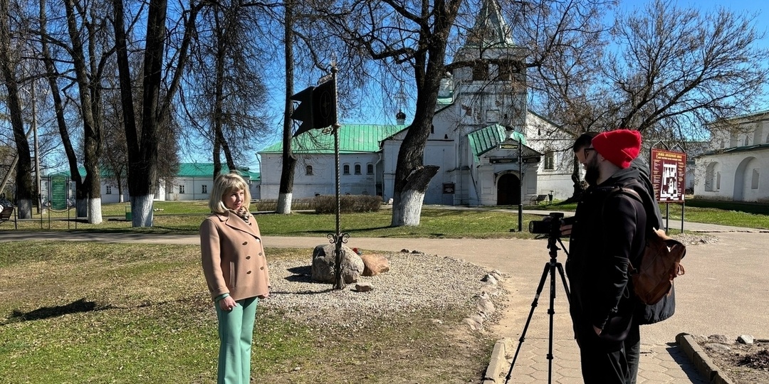 «Александровская слобода» на один день превратилась в телестудию