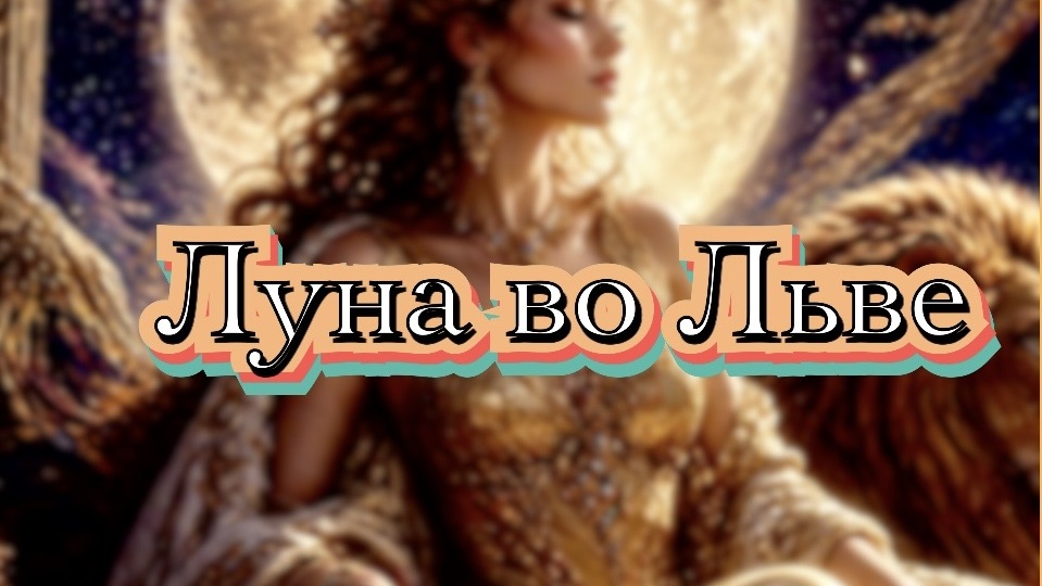 Луна во Льве: когда чувства хотят быть увиденными