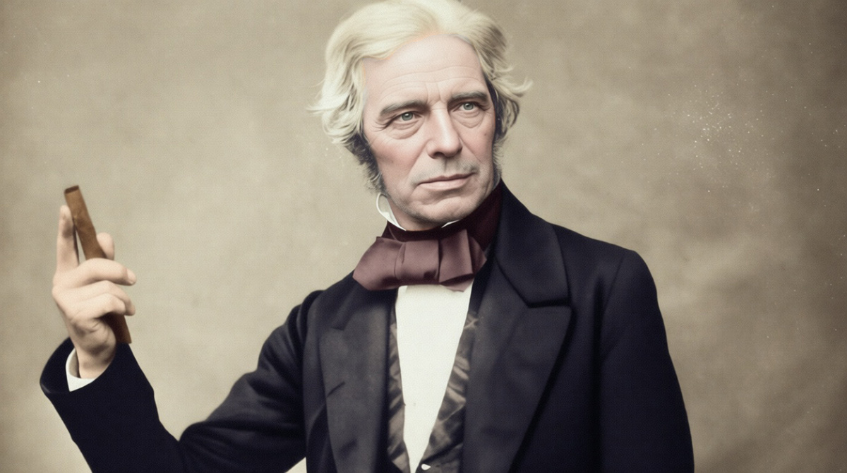 Майкл Фарадей (1791–1867) - английский физик и химик, основоположник учения об электромагнитном поле. Он открыл электромагнитную индукцию, которая легла в основу современного производства электричества.