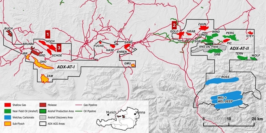 Австралийская ADX Energy начала бурение газовой скважины Hochfeld-1 в Австрии