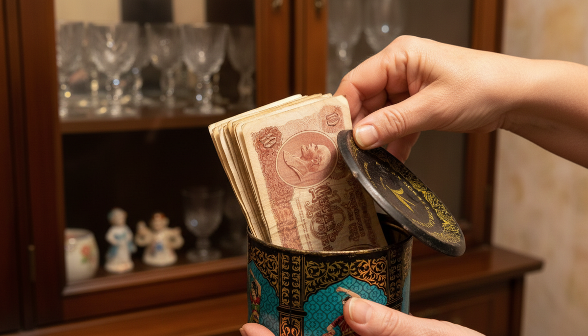 – Вот тут полежат, целее будут, – приговаривала мать.