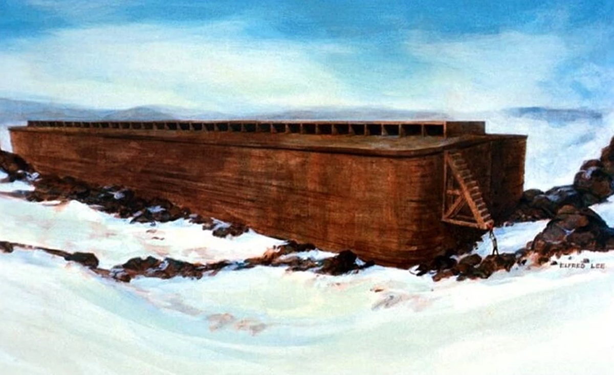 Таким увидел Владимир Росковицкий Ноев ковчег.