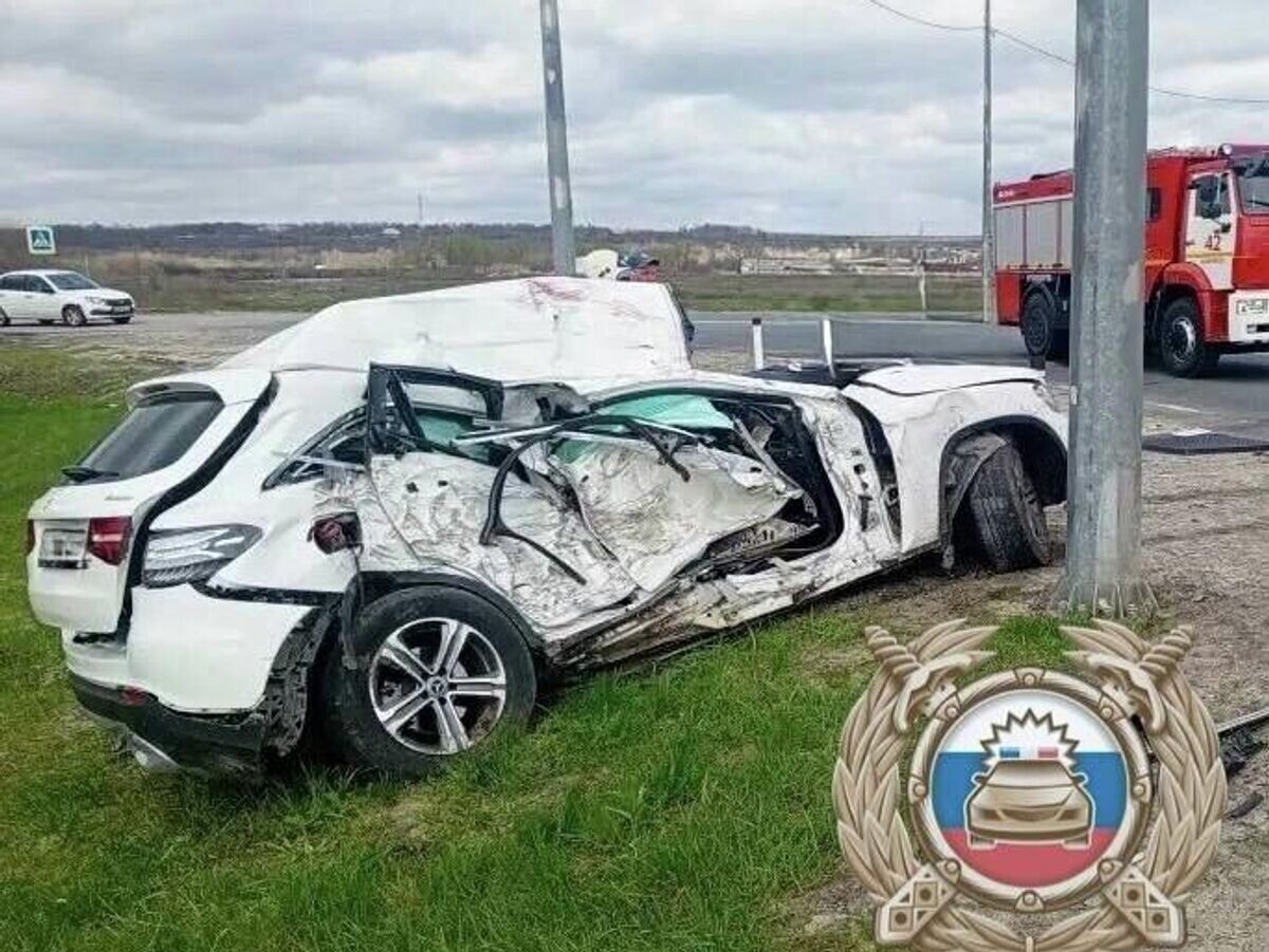    ДТП в Калининском районе в Саратовской области | © Фото : МВД 64/Telegram