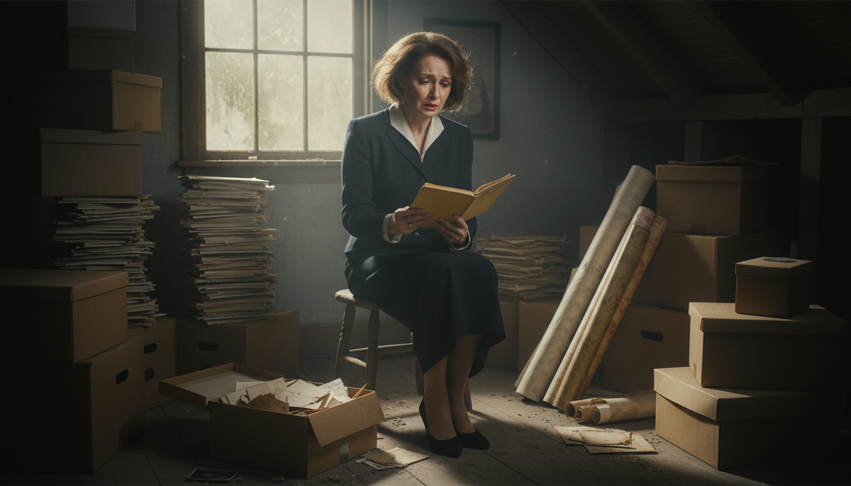 И на середине тетради она увидела жирный заголовок, обведённый дважды: «Июль 1985. Прости меня, Господи».