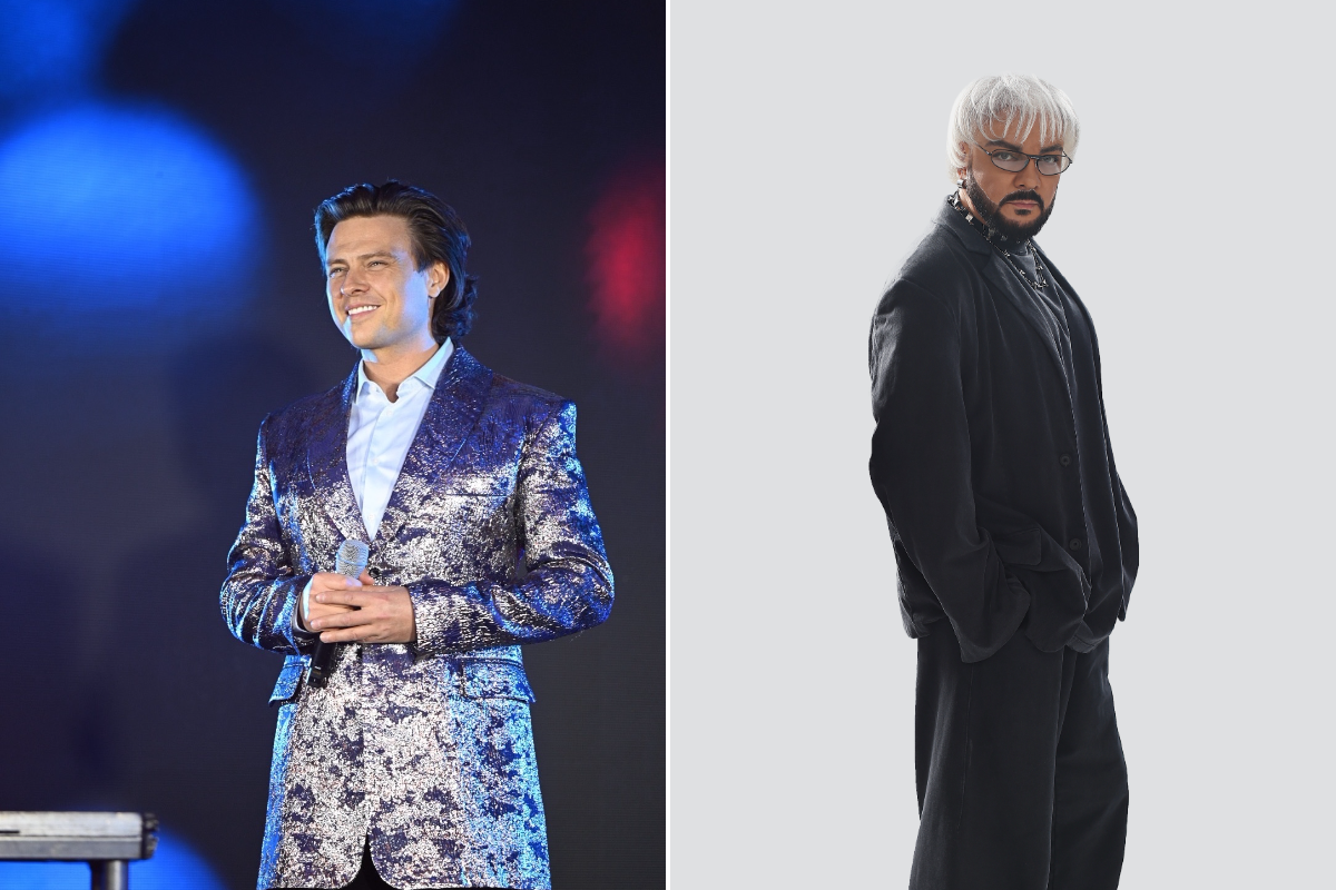    Фото: Прохор Шаляпин, источник: vk.com/prokhorchaliapin; Филипп Киркоров, источник: vk.com/official_kirkorov