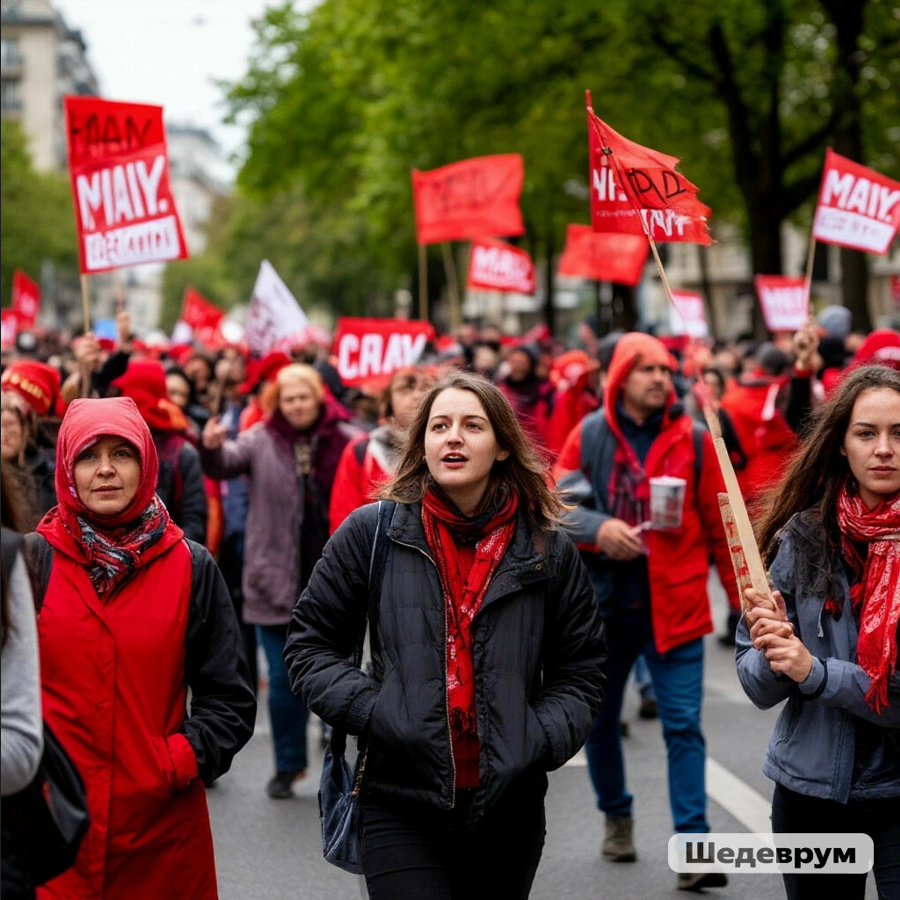 Первомайская демонстрация