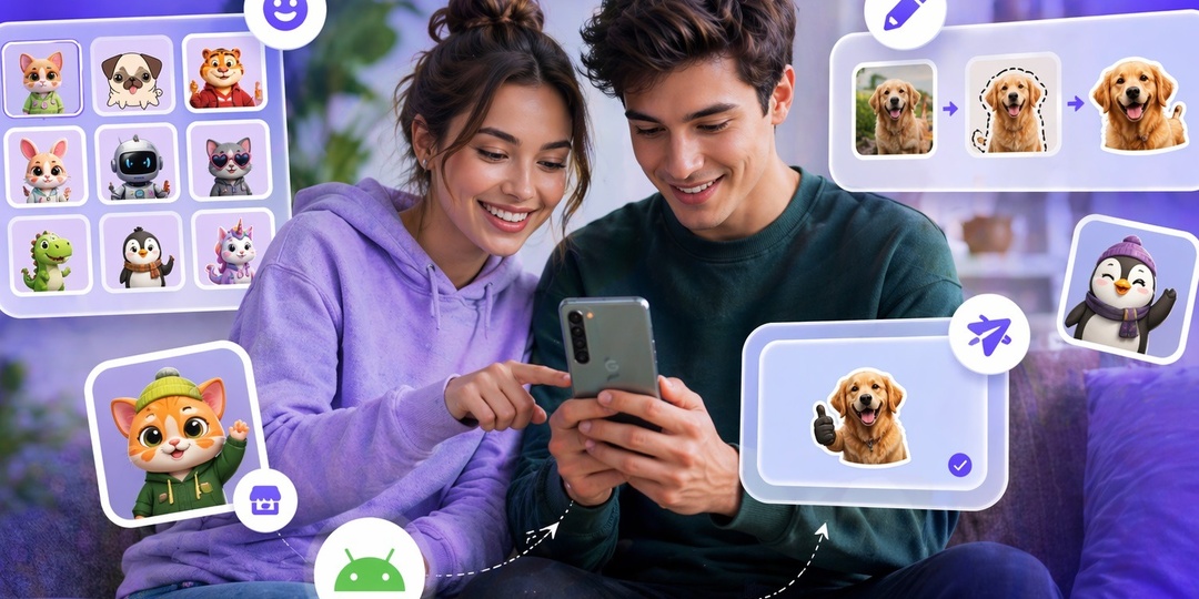 Стикеры в МАКС на Android: где найти, как создать свои и отправить