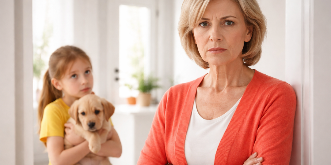 «Убери!» — Ираида Семеновна увидела щенка на руках у внучки и нахмурилась