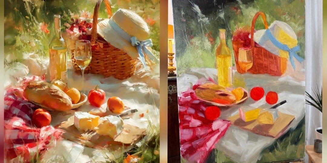 Нескучный марафон по живописи маслом