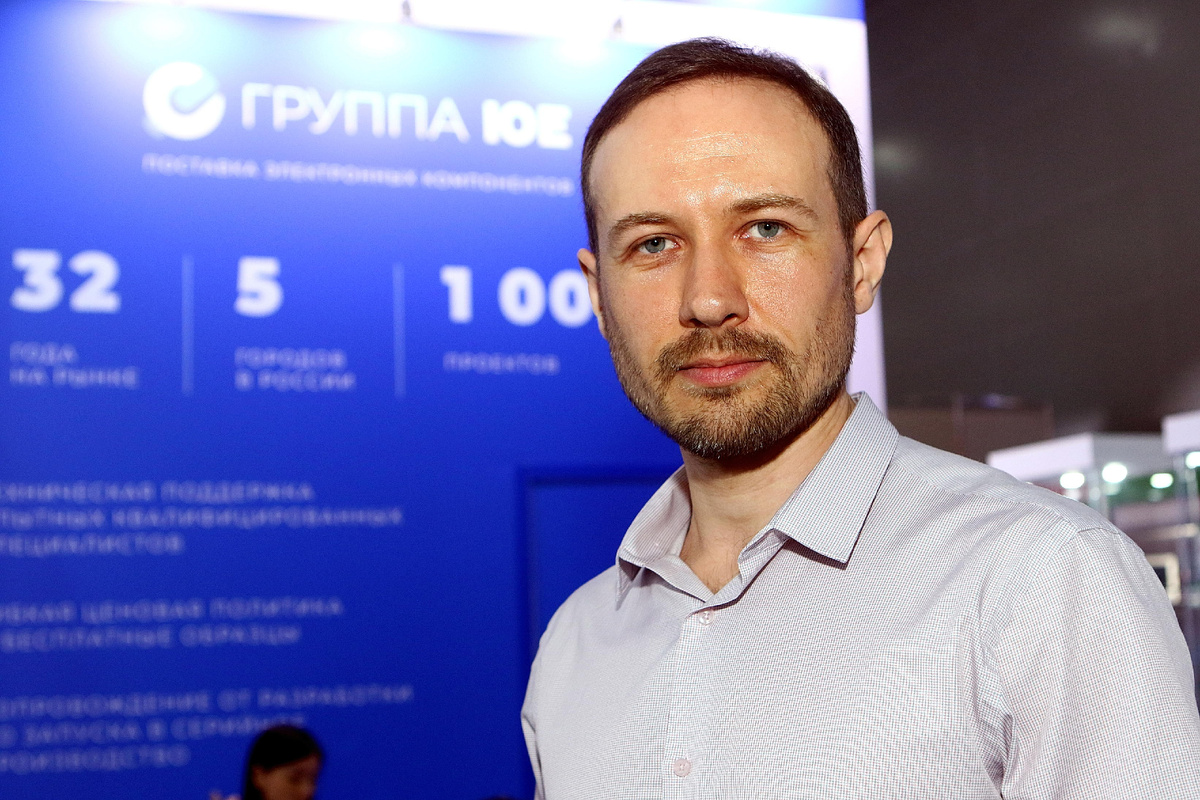 Александр Белявский, менеджер по развитию бизнеса компании ЮЕ Тех. Источник: Отраслевое СМИ "Промышленность России".