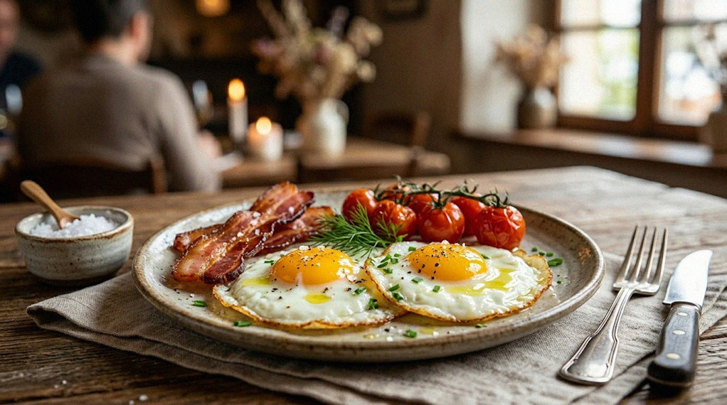 Яичница глазунья