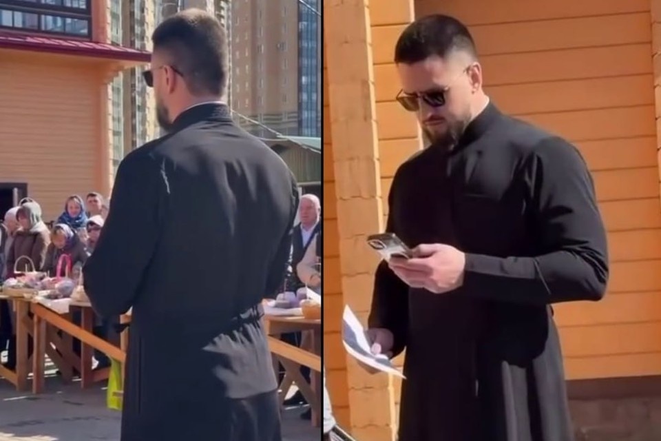    Священнослужитель из Петербурга стал звездой интернета. Фото: соцсети